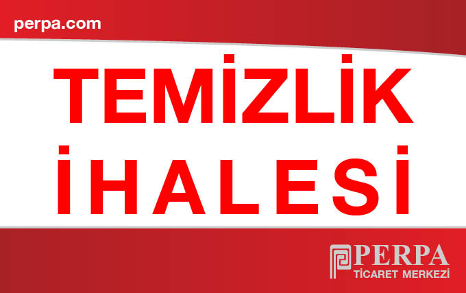 Perpa Temizlik İhalesi