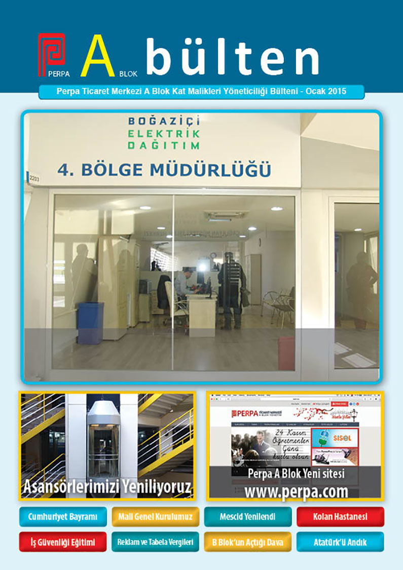Perpa Bülten 2015 Ocak