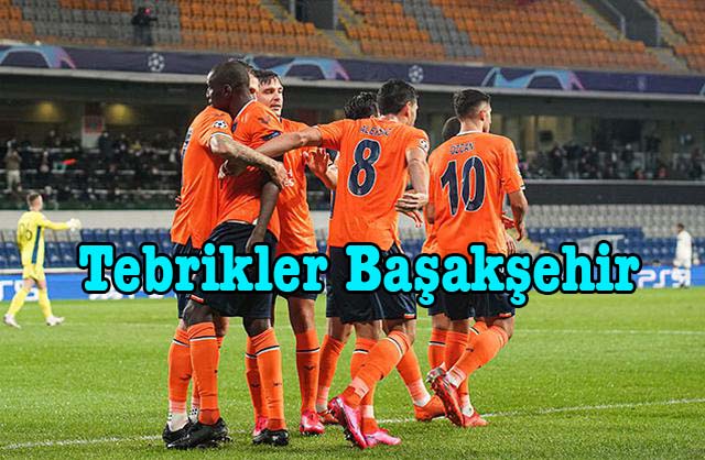 Tebrikler Başakşehir