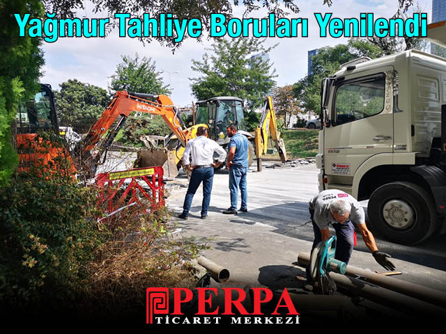 Yağmur Tahliye Boruları Yenilendi