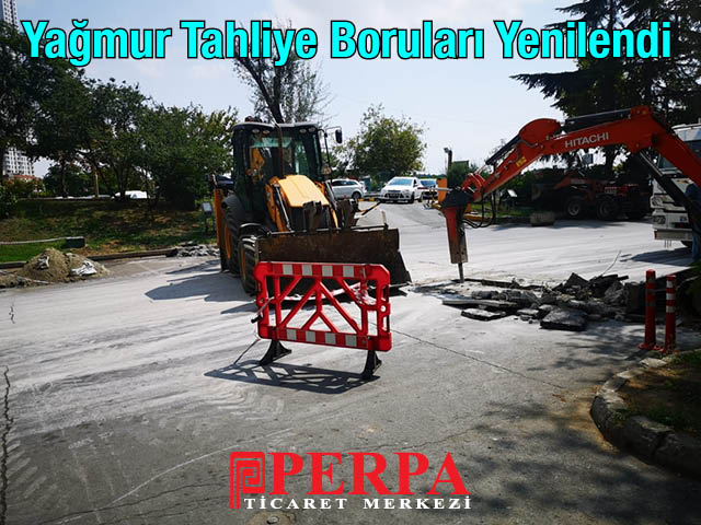 Yağmur Tahliye Boruları Yenilendi