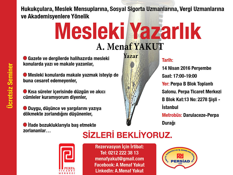 Yazarlık Semineri