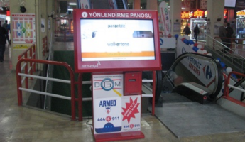 Perpa geneline 21 adet Kiosk kuruldu.