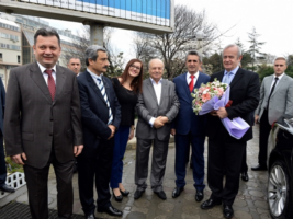 Şişli Belediye Başkanı Hayri İNÖNÜ'nün Perpa ziyareti 