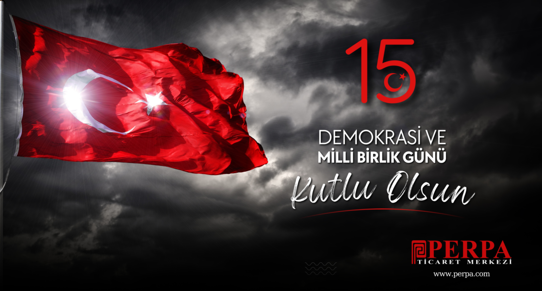 15 Temmuz Demokrasi ve Milli Birlik günü kutlu olsun.   