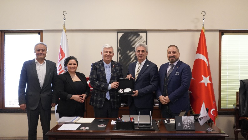 Folklor Kurumu'ndan PERPA A Blok Yönetimine Ziyaret