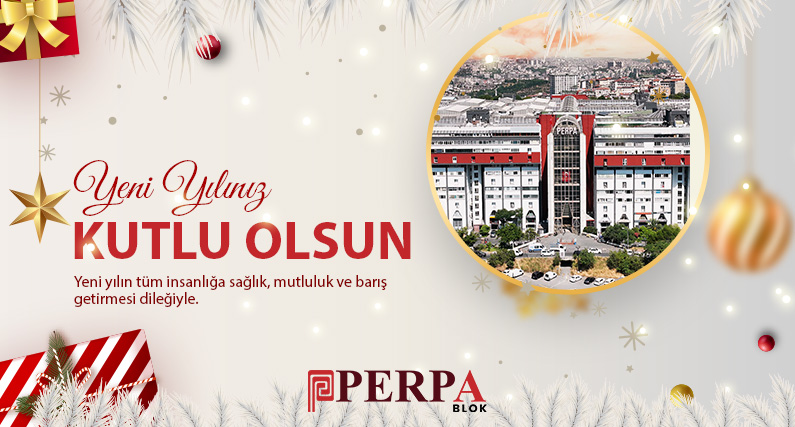 Yeni yılın size ve sevdiklerinize sağlık ve mutluluk getirmesini dileriz.  