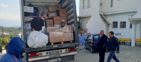 3. TIR teslim yerine ulaştı..