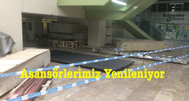 Asansörlerimiz Yenileniyor