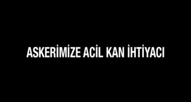 Askerimize Acil Kan İhtiyacı