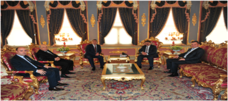 Başkanımız Hasan SEZGİN İstanbul Valisi Sayın Vasip ŞAHİN'i makamında ziyaret etti. 