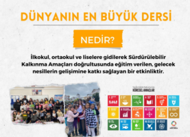 BİZE DESTEK OLMAYA NE DERSİNİZ?