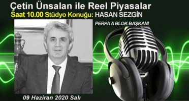 CANLI YAYIN!                   Perpa A Blok Yönetim Kurulu Başkanımız Hasan SEZGİN, Çetin ÜNSALAN ile Reel Piyasalar programında canlı yayın konuğu olacaktır.