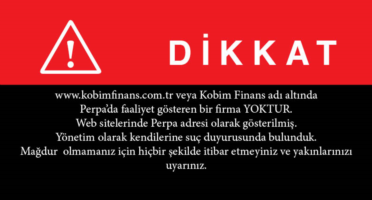 Dikkat: Kobim Finans Sahtekarlığı