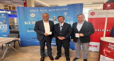 Diyanet İşleri Başkanlığı Vekaletle Kurban Bağışı standı 15 Mayıs - 05 Haziran 2025 tarihleri arasında PERPA 8.katta faaliyet gösterecektir.
