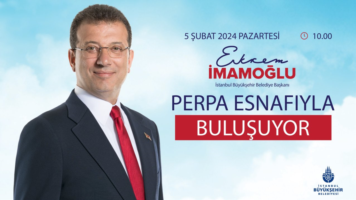 EKREM İMAMOĞLU PERPA'DA!