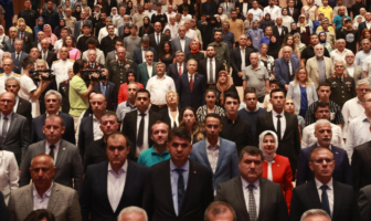 İçişleri Bakanlığının organize ettiği "15 Temmuz Ahmet'im, Mehmet'im, Şehitlerim" Belgeselinin gösterimine katıldık.