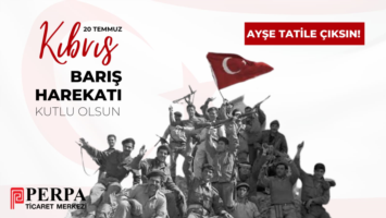 KIBRIS BARIŞ HAREKATI'NIN 49. YILI KUTLU OLSUN..