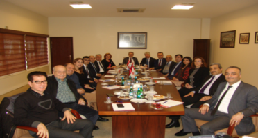 Mecidiyeköy ve Şişli Vergi Dairesi Müdürleri ile Muhasebe Meslek Grupları Yöneticiliğimizi ziyaret ettiler.  