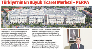 Milliyet Gazetesi Şehrin En İyileri Perpa Ticaret Merkezi