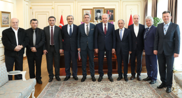 Perpa A Blok Yönetimi  İstanbul Büyükşehir Belediye Başkanı Mevlüt UYSAL'ı ziyaret etti.