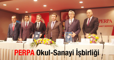Perpa - Okul Sanayi İşbirliği, "İstanbul Modeli" Protokolü Törenle İmzalandı.