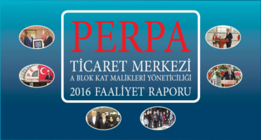 Perpa Ticaret Merkezi 2016 Faaliyetleri