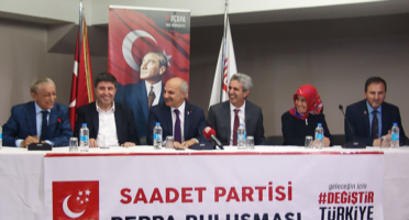 Saadet Partisi Perpa'yı Ziyaret Etti.