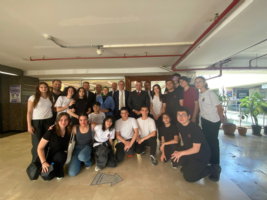 Nişantaşı Nuri Akın Anadolu Lisesi öğrencileri Perpamızı ziyaret etti. 
