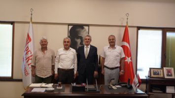 Şişli Vergi Dairesi Müdürü Kadir Aslan’dan Perpa A Blok Yöneticiliğine Ziyaret