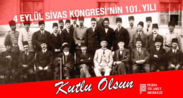 SİVAS KONGRESİ'NİN 101. YILI KUTLU OLSUN.