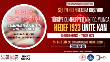 Türkiye Cumhuriyeti'nin 100. Yılında Hedef 1923 Ünite Kan