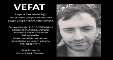 Vefat Cengiz Akkaya